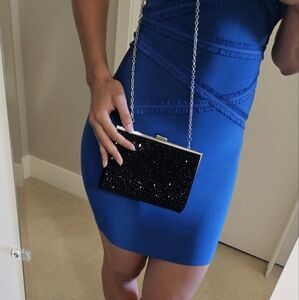 INC Black Clutch